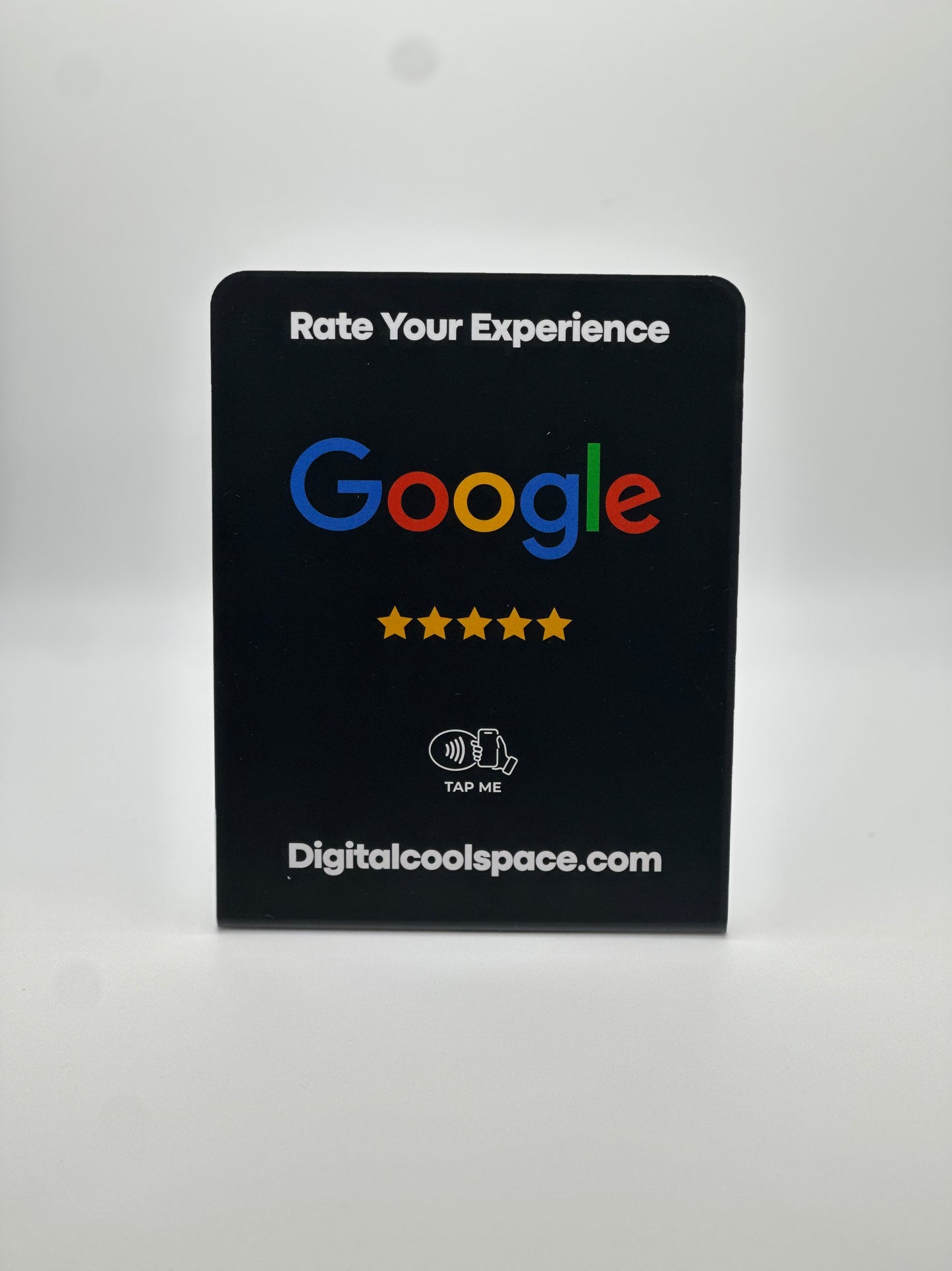 Digital Cool Space Google Review Stand